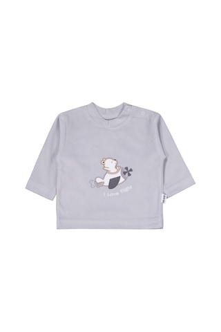 Albimini Velboa Uçaklı Erkek 2li 1-6 Ay Takım - Mavi