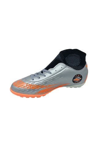 Jump 28365 Erkek Gümüş Bağcıklı Çoraplı Krampon Ayakkabı 04304 Gri