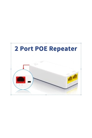 Poe Extender 1 Giriş 2 Çıkış Poe Çoğaltıcı Poe Extender 1 Giriş 2 Çıkış Poe Çoğaltıcı