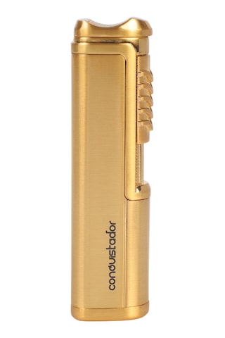 Conquistador Tek Torch Pürmüz Gold Metal Puro Çakmağı Cnq-030