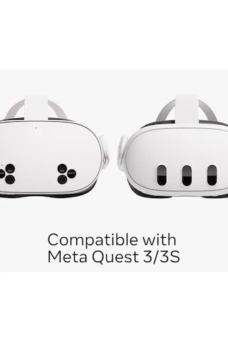 Meta Quest 3 / 3s Uyumlu Kompakt Vr Taşıma Ve Koruma Çantası Gri