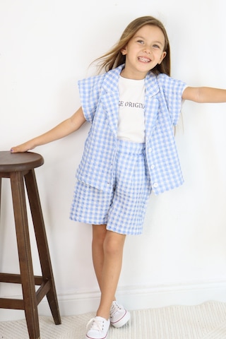 Miababy Pötikareli 3lü Takım Mavi