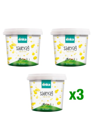 Enka Süt Sadeyağ - 3 X 1000 G 3'lü Paket Enka Süt Sadeyağ - 3 X 1000 G 3'lü Paket