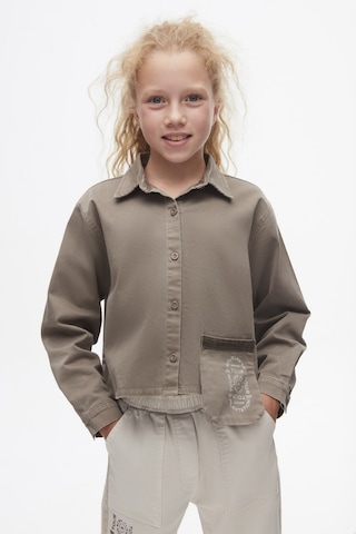 Nk Kids Antik Kız Çocuk Gömlek 37814 Antrasit