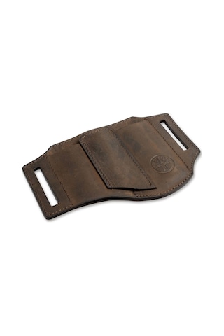Böker Manufaktur Leather Holster Ed Three Brown Kamp Çakı Deri Kılıf Kahverengi Kahverengi
