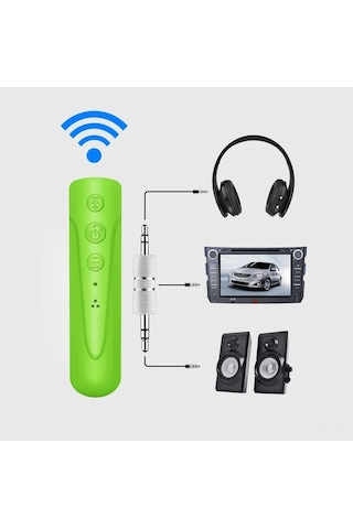 Fortunelane Bluetooth Kablosuz Alıcı - Araç Hoparlör İçin Müzik Adaptörü, Taşınabilir, Bt 4.1, 3.5mm