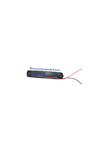 10 Adet Beyaz Parmak Lamba 6 Led 12v 24v
