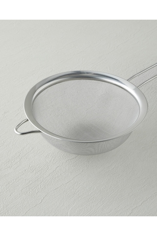 English Home Brims Paslanmaz Çelik Süzgeç 18 Cm Gri