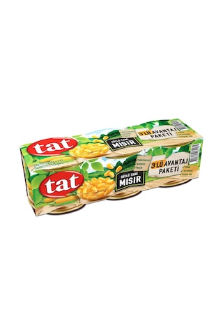 Tat Mısır 3x210 Gr X 4 Adet