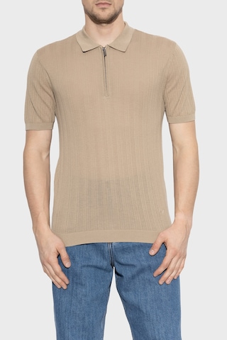 Emporio Armani Erkek Polo Yaka Kazak Em004305 Af23761 U1145 Bej