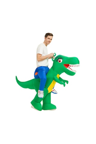 Lıcorıce Halloween Parti Şişme Kostüm Şişme Pompa İle Erkek Ve Kadın Yetişkin Şişme Giysi Koyu Yeşil