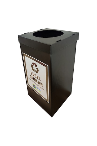 Keskin Tedarik Geri Dönüşüm Kutusu 2 Li Set / Sıfır Atık Kutus