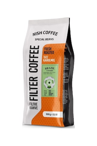 Nish Filtre Kahve Brazil Cerrado 1 KG