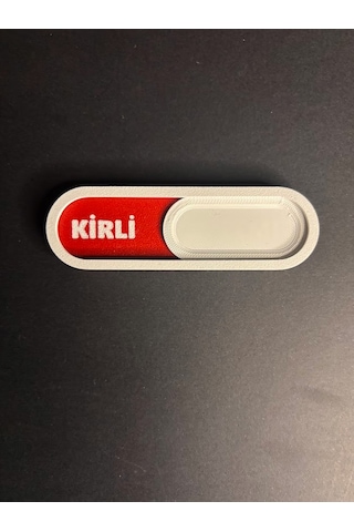 Bulaşık Makinesi Kirli Temiz Magneti Kaydırmalı Gösterge - Beyaz