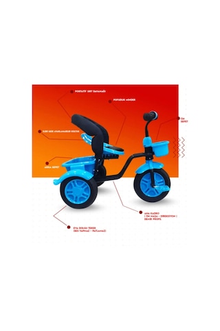 Rival RV503 Volt 3 Tekerlekli Bisiklet