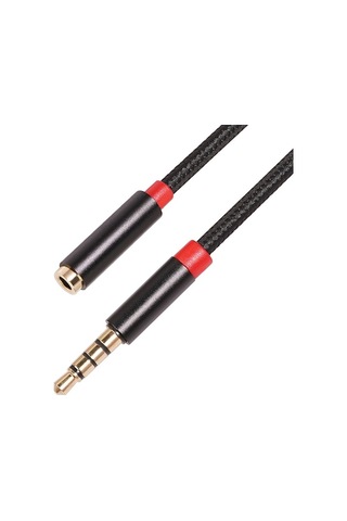 Ebitda 2 Metre Cbtx Kulaklık Uzatma Stereo Ses Kablosu 3.5 Mm Alüminyum