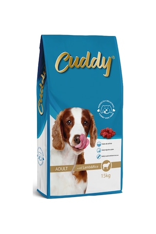 Cuddy Kuzu Etli Yetişkin Köpek Maması 15 KG