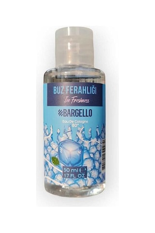 Bargello Buz Ferahlığı 50 Ml Plastik Dökme Kolonya Edc - Mnms50kbu