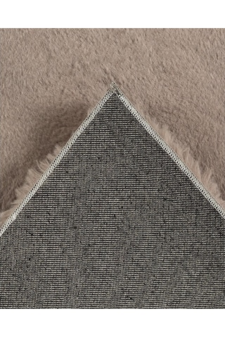Jassrug Fuzzy Kürk Halı 160 x 220 Antrasit
