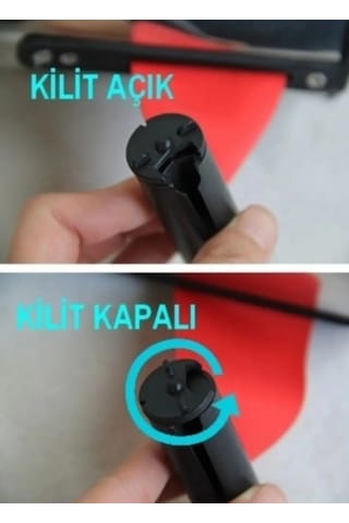 3 Metre Paslanmaz Duvar Tip Duvara Monte Şerit Bariyer