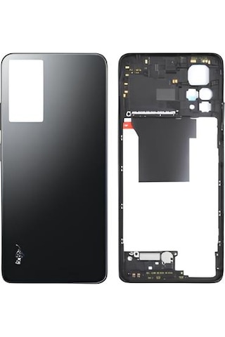 Xiaomi Redmi Note 12 Pro -4g- Full Kasa Arka Kapak Takım Siyah Xiaomi Redmi Note 12 Pro -4g- Full Kasa Arka Kapak Takım Siyah