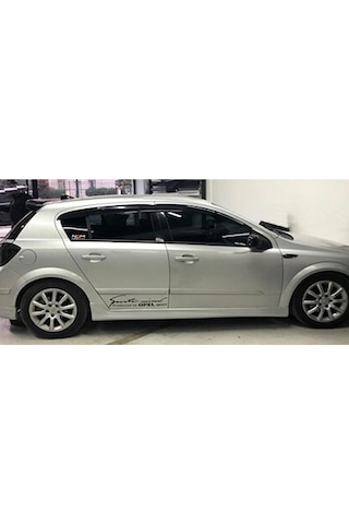 Opel Astra H HB Marşpiyel Seti Mat Siyah Plastik 2004-2009