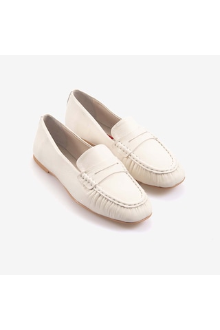 Rouge Kadın Loafer 0086 Bej
