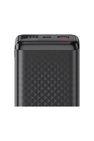 Xo Pb309 20000 Mah Dijital Göstergeli Taşınabilir Powerbank siyah