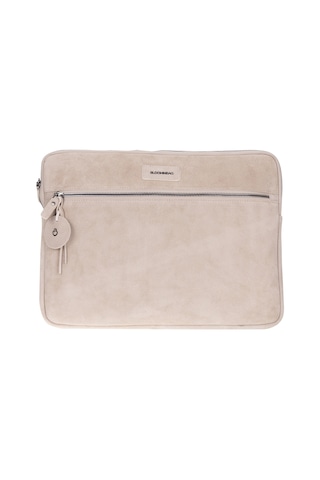 Sand Still Hakiki Süet Deri 13-14 İnç Macbook Uyumlu/laptop Kılıfı Kahverengi