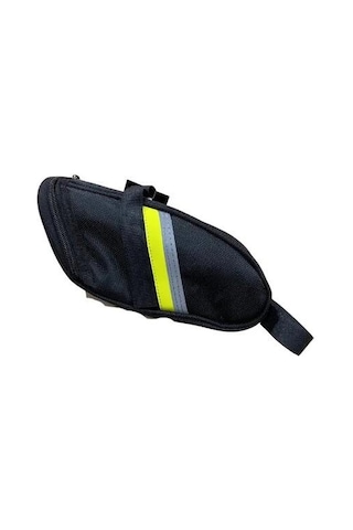 X-bicycle Sele Altı Çanta Su Geçirmez Compact Çanta Reflektörlü Siyah Sarı