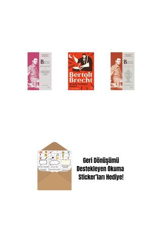 Bertolt Brecht - Bütün Oyunları 5 + Gecede Trampet Sesleri + Bertolt Brecht - Bütün Oyunları 1 + Okuma Sticker'ları
