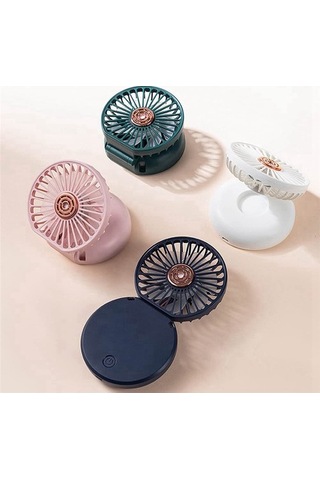 El Fanı, Portatif Boyun Fanı, Katlanır Fan 2974 Yeşil