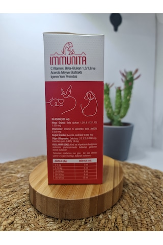 Animari Immunita Köpek Kedi 100 ML