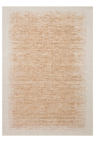Sahara Sha 04 Cream Terra Turuncu Hav Toz Vermez Yumuşak Tuşeli Modern Makine Halısı 120x180 Cm Turuncu - Krem