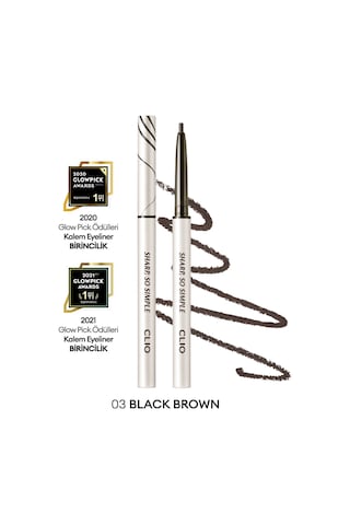 Clio Sharp So Simple Waterproof Pencil Liner 03 Cacao Brown