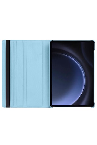 Samsung Galaxy Uyumlu Tab S10 Fe S10 Lite Kılıf 360 Derece Dönebilen Standlı Uyku Modlu Yumuşak Kapak Kapaklı Kılıf