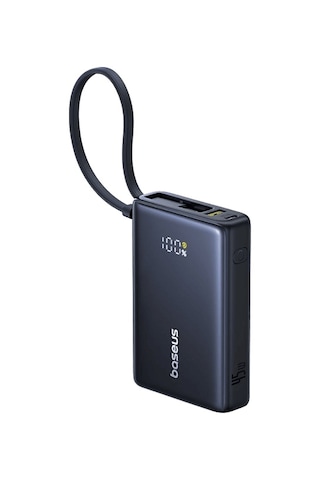 Baseus Picogo 10000mAh Taşınabilir Şarj Cihazı Siyah