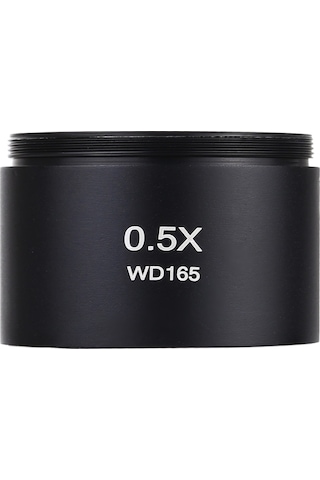 Stereo Mikroskoplar Yardımcı Objektif Lens Barlow Lens Büyüteç 0.5x Wd165