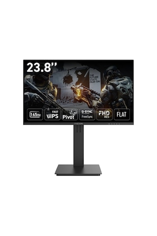 Fazeon X24f166p 24 165hz 5ms Ips Full Hd Hdmı+dp Pivot Gaming Monitör