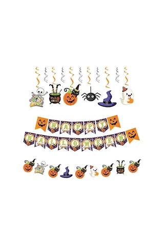 Düvenci Ticaret Halloween Parti Süs Set
