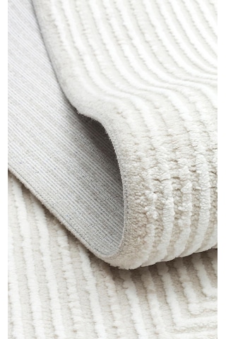Lagos Xw Lgs 22 Cream Grey Xw Hav Toz Vermez Eskitme Desenli Halı
