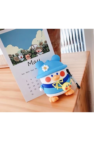 Brokoli Home Apple Uyumlu iPhone 18w/20w Şarj Aleti Kılıfı, Şarj Kablo Koruyucu, Şarj Koruyucu Kılıf Mavi Diğer