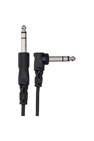 Hosa 1/4 İnç Trs M - 1/4 İnç 90 Açılı Trs M Balanslı Kablo 1.5 M Css-105r