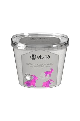Efsina İyotlu İnce Kaya Tuzu 2 KG
