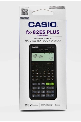 Casio FX-82ES Plus 2. Versiyon Bilimsel Fonksiyonlu Hesap Makinesi