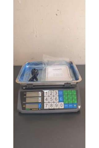 Demirtaş Tartı Hana Hs 5500 60 Kg Damgalı-mühürlü Terazi-129583 Beyaz - Pembe