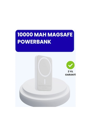 Magsafe Manyetik Powerbank Apple Uyumlu iPhone İçin Hızlı, Kablosuz Ve Güvenli Şarj Çok Rnekli