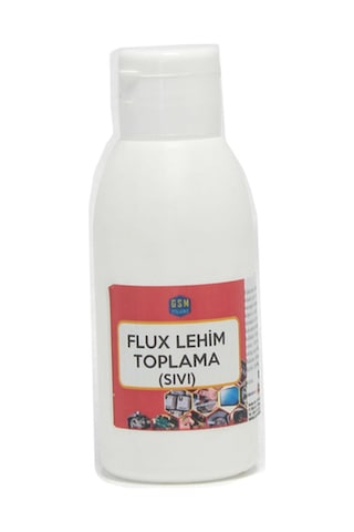 Flux Lehim Toplama (Sıvı) 100 Ml Flux Lehim Toplama (Sıvı) 100 Ml
