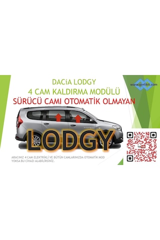 Dacia Lodgy 4 Cam Modülü Sol Ön Cam Otomatik Olmayan
