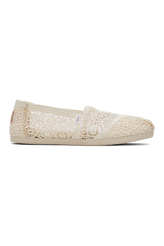 Espadril / Keten Kadın 10016241 Toms Moroccan Crochet Wm Aclass Natural Natural Ten Rengi